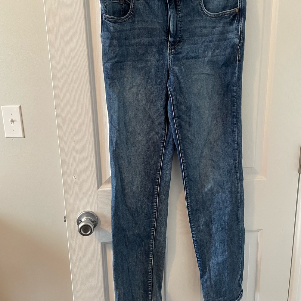 Maurices Blue Straight Leg Jeans with Modern Fit